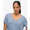 Superdry Studios Slub Emb Vee Tee - T-shirt - Women's | Hardloop