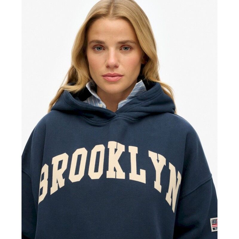 Superdry Ath Ess Relaxed Hood - Sweatshirt à capuche femme | Hardloop