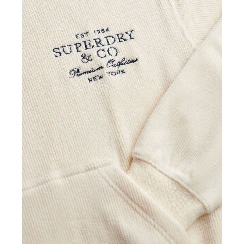 Superdry Drop Needle Velour Hood - Hoodie - Women's | Hardloop