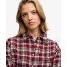 Superdry Check Flannel Relaxed Shirt - Dámská košile | Hardloop