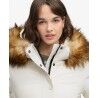 Superdry Everest Hooded Bomber Jkt - Dunjakke - Damer | Hardloop