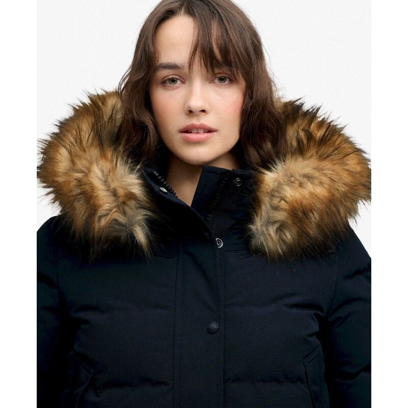 Superdry Everest Hooded Bomber Jkt - Chaqueta de fibra sintética - Mujer | Hardloop