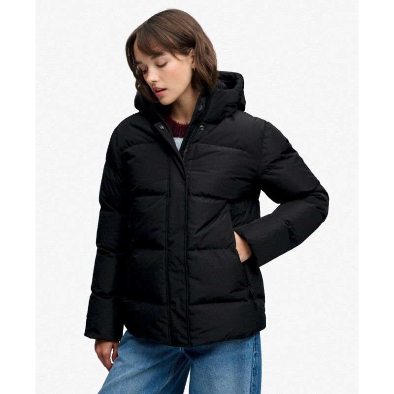 Superdry Hooded 5 Baffle Sports Puffer - Doudoune femme | Hardloop