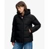 Superdry Hooded 5 Baffle Sports Puffer - Doudoune femme | Hardloop