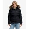 Superdry Hood Faux Fur Fuji Padded Jkt - Dámská péřova | Hardloop