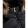 Superdry Hood Faux Fur Fuji Mid Length - Dámská péřova | Hardloop