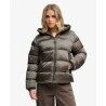Superdry Hooded Shine Puffer Jacket - Kunstfaserjacke - Damen | Hardloop