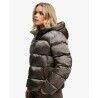 Superdry Hooded Shine Puffer Jacket - Kunstfaserjacke - Damen | Hardloop