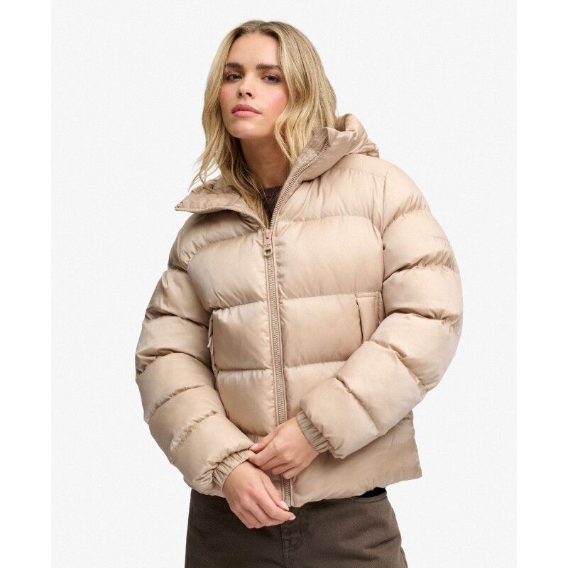 Superdry Hooded Shine Puffer Jacket - Synthetic jacket - Women's | Hardloop