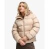 Superdry Hooded Shine Puffer Jacket - Doudoune femme | Hardloop