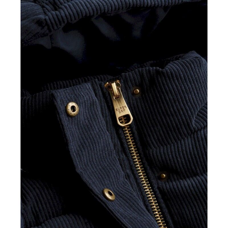 Superdry Premium Hood Cord Puffer Jkt - Synthetic jacket - Women's | Hardloop