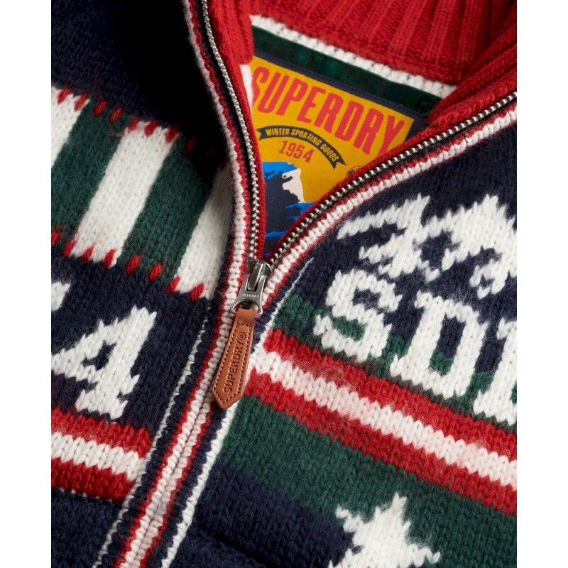 Superdry Statement Alpine Knit - Cárdigan mulher | Hardloop