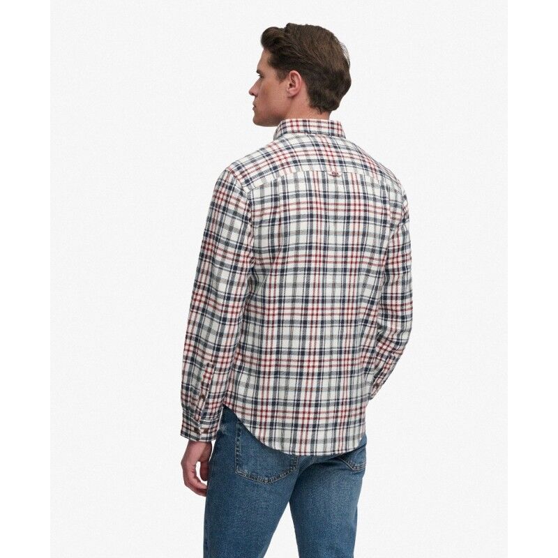Superdry L/S Cotton Lumberjack Shirt - Paita - Miehet | Hardloop