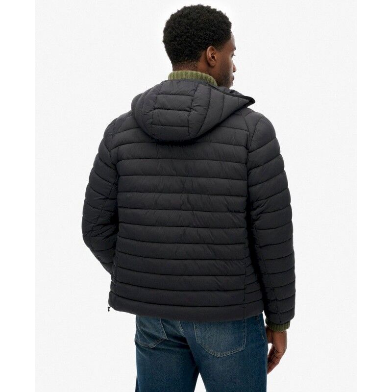Superdry Hooded Fuji Lite Jacket - Dunjakke - Herrer | Hardloop