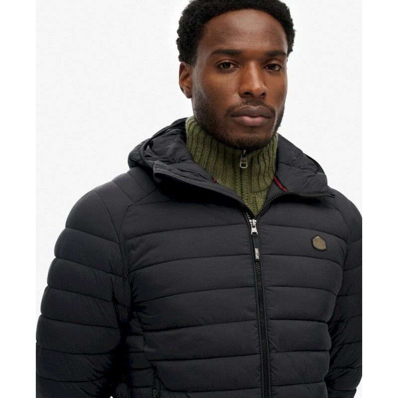 Superdry Hooded Fuji Lite Jacket - Tekokuitutakki - Miehet | Hardloop
