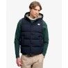 Superdry Hood Short Everest Gilet - Pánská péřova bez rukávů | Hardloop