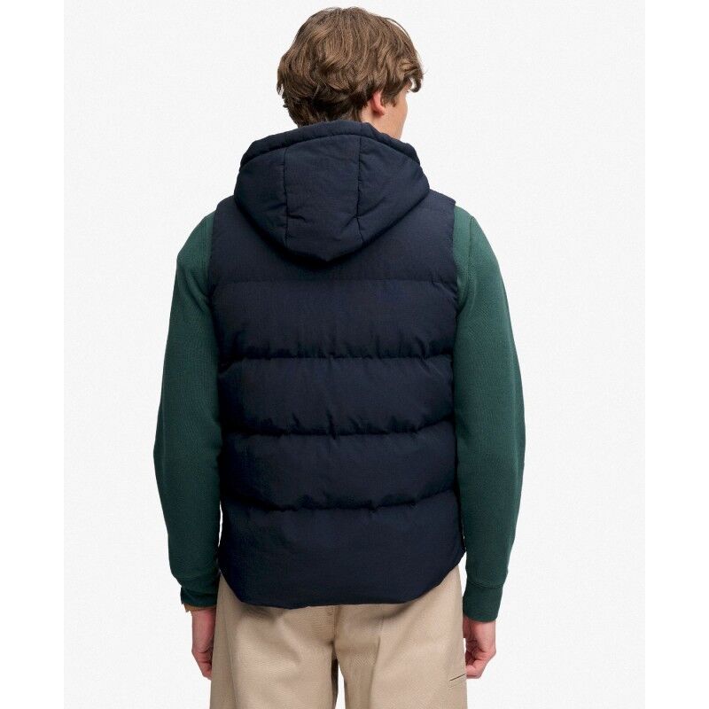 Superdry Hood Short Everest Gilet - Doudoune sans manches homme | Hardloop