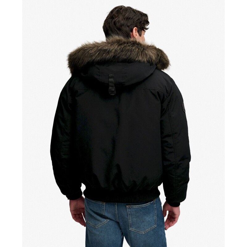 Superdry Faux Fur Everest Bomber Jacket - Mantel - Herren | Hardloop