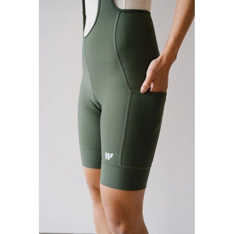 Wilma Raphaelle Bibshort - Fahrradhose - Damen | Hardloop