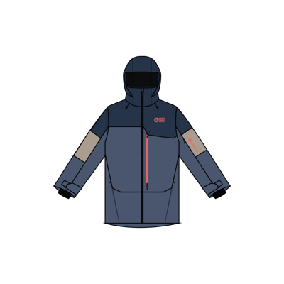 Lamerepi W Gore Tex Jkt - Skijakke - Damer