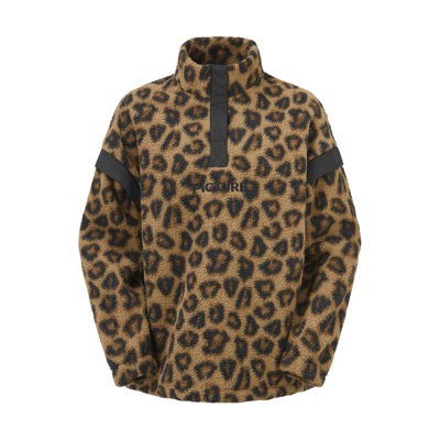 Velora Printed 1/4 Fleece - Bluza polarowa damska