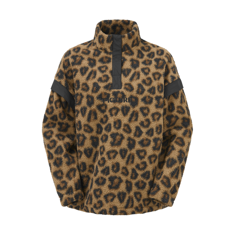 Picture Organic Clothing Velora Printed 1/4 Fleece - Fleecetröjor - Dam | Hardloop