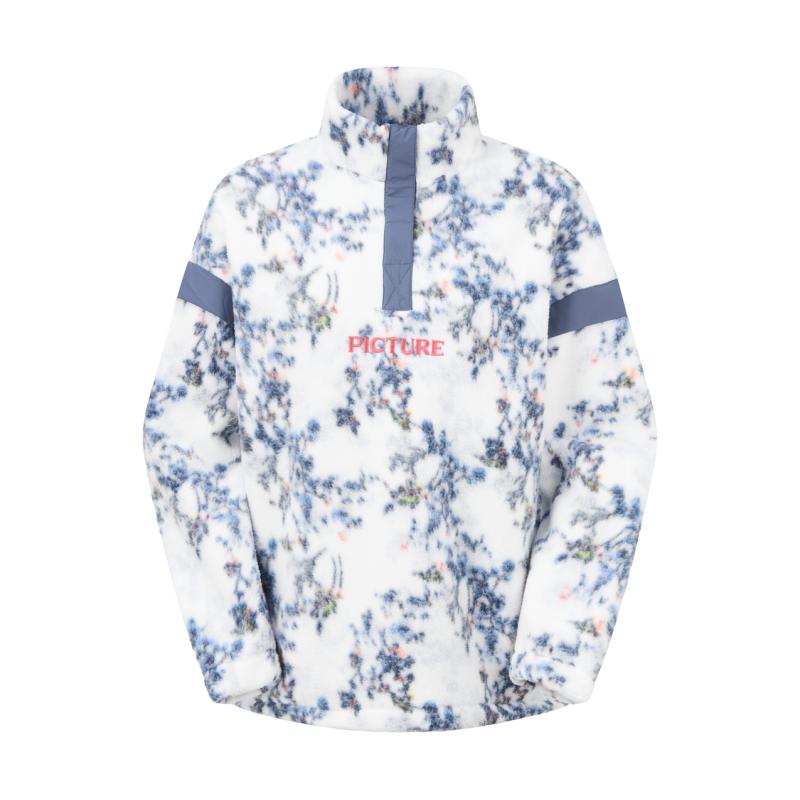 Velora Printed 1/4 Fleece - Polar mulher