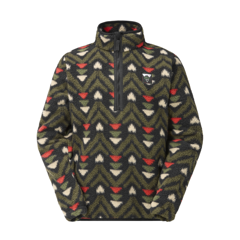 Picture Organic Clothing Kimag Printed 1/4 Fleece - Forro polar - Hombre | Hardloop