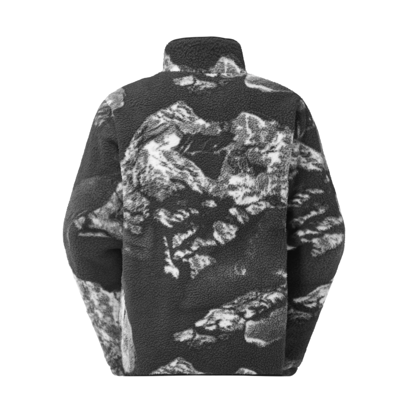 Picture Organic Clothing Kimag Printed 1/4 Fleece - Bluza polarowa meska | Hardloop