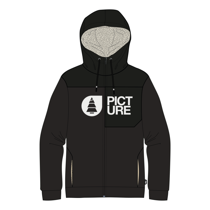 Basement Plush Zip Hoodie - Hoodie - Herren