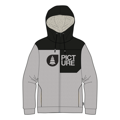 Basement Plush Zip Hoodie - Bluza z kapturem męska