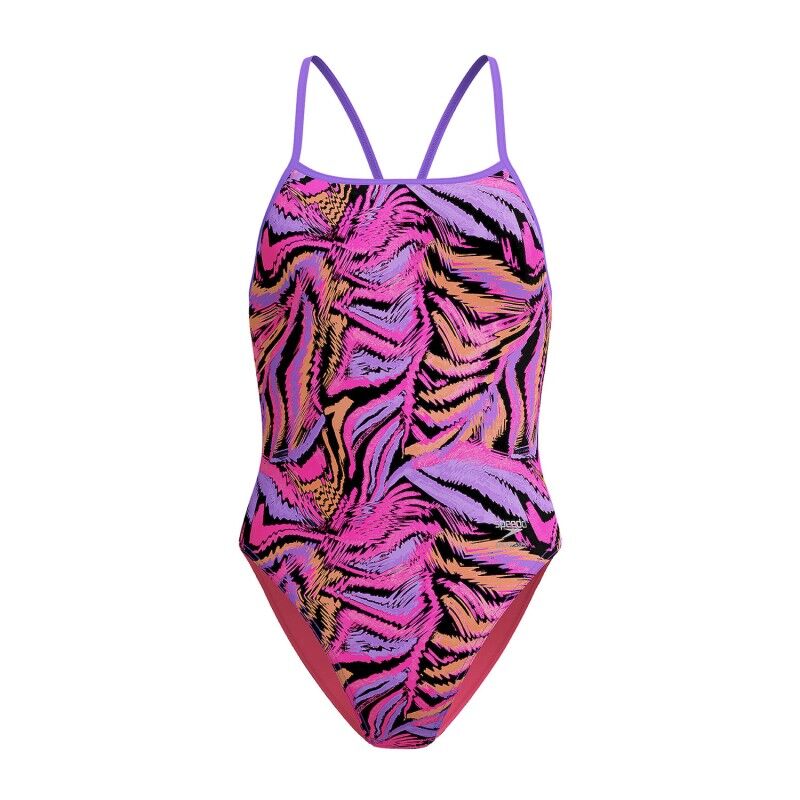 Speedo End+ FL Print Turnb - Maillot de bain natation femme | Hardloop