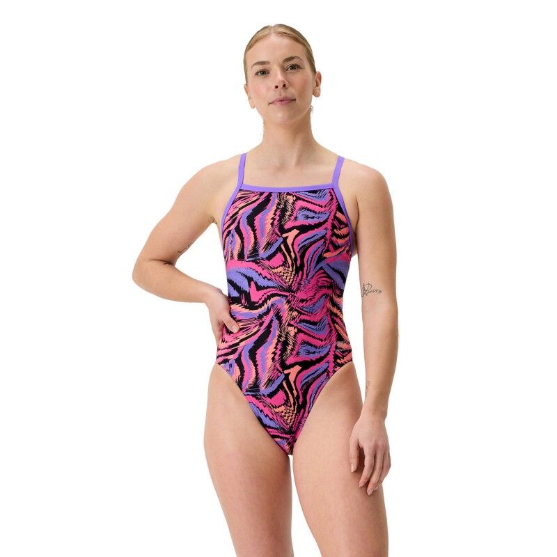 Speedo End+ FL Print Turnb - Maillot de bain natation femme | Hardloop