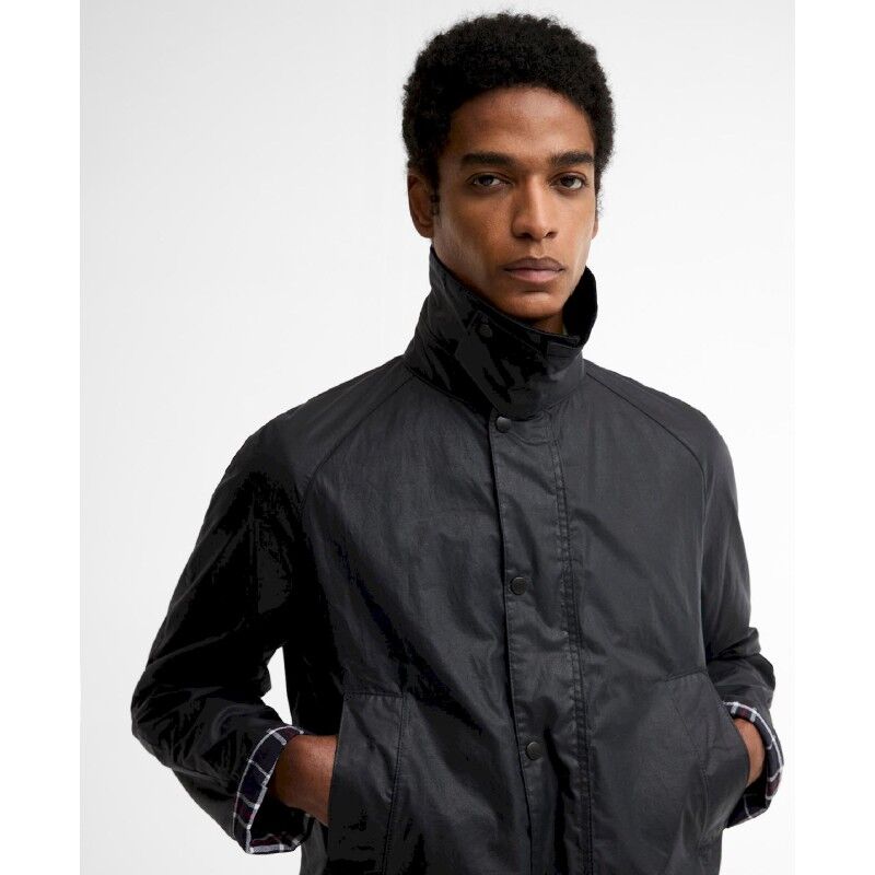 Barbour Lightweight Tarton Ashby Wax Jacket -Smu - Veste homme | Hardloop