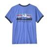 Patagonia W's Fitz Roy Foothills Ringer Tee - T-paita - Naiset | Hardloop