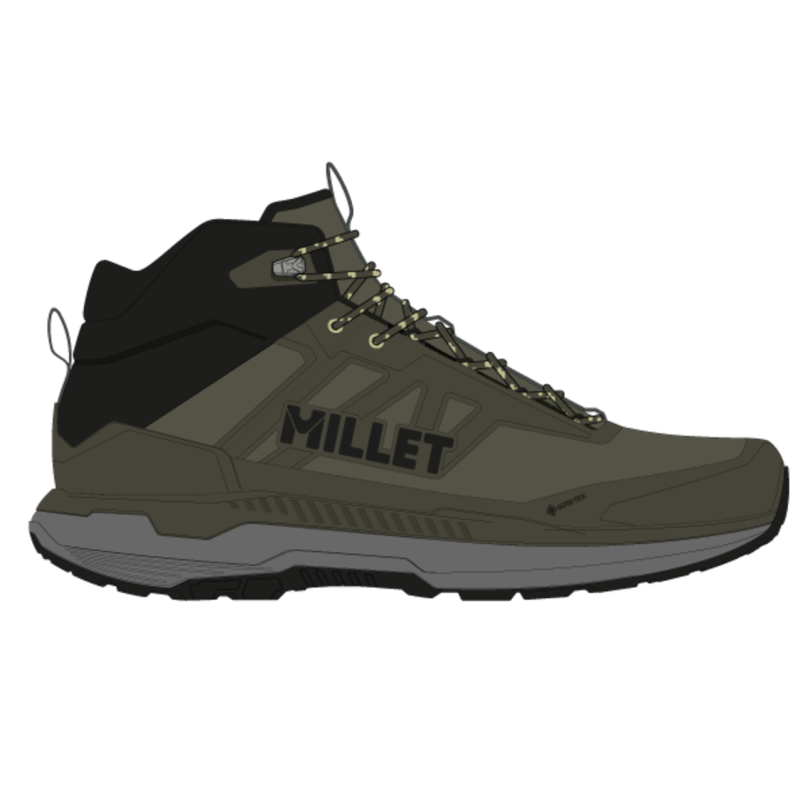 Millet Seneca Mid Gtx M - Chaussures randonnée homme | Hardloop