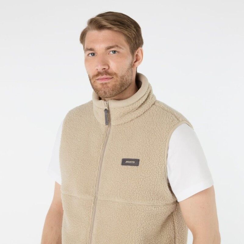 Musto Cove Deep Pile Fleece Vest - Fleece vest - Men's | Hardloop