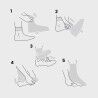 GripGrab FastStream Aero Shoe Covers - Sur-chaussures vélo | Hardloop