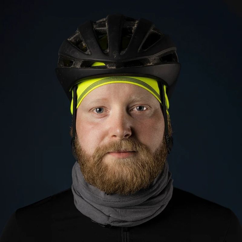 GripGrab Thermo Hi-Vis Spring-Autumn Skull Cap - Gorro | Hardloop