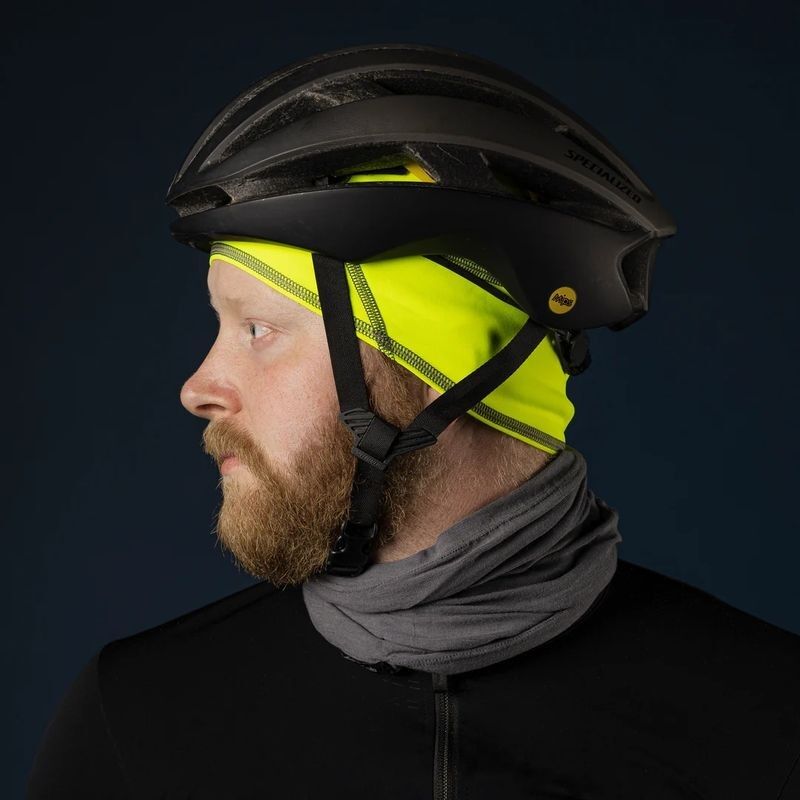 GripGrab Thermo Hi-Vis Spring-Autumn Skull Cap - Muts | Hardloop