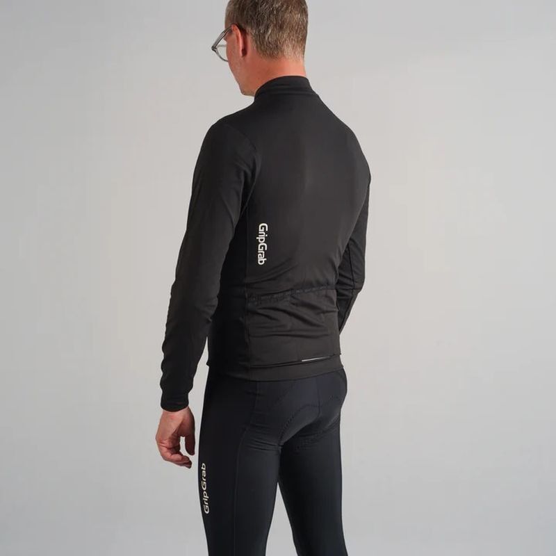 GripGrab RIDE Thermal Long Sleeve Jersey - Cykeljersey - Herrer | Hardloop