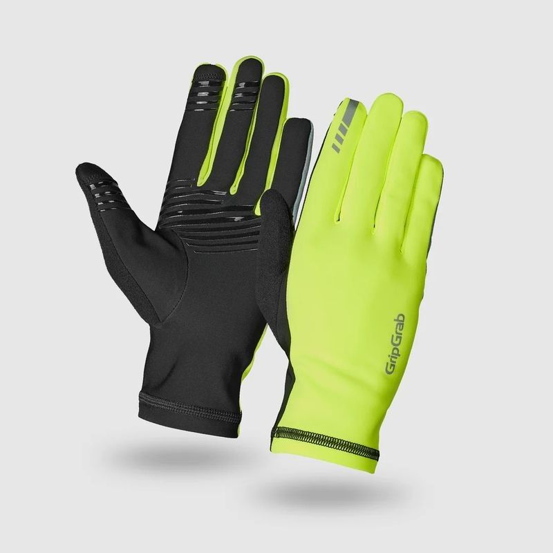 GripGrab Insulator 2 Hi-Vis Spring-Autumn Gloves - Fietshandschoenen | Hardloop