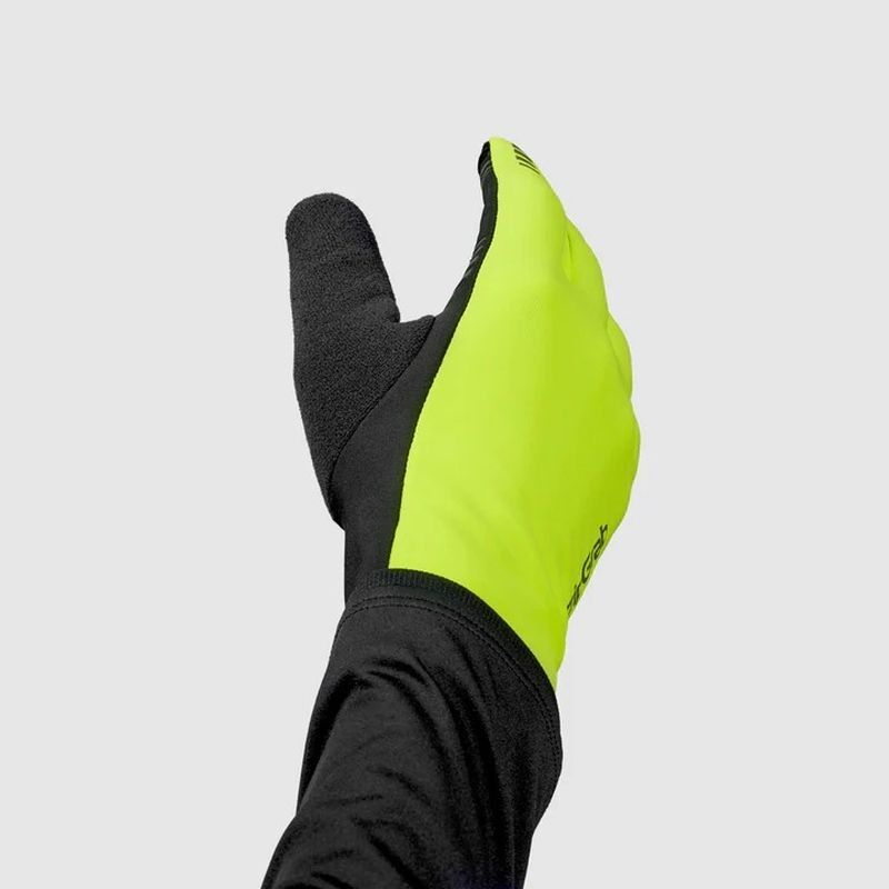 GripGrab Insulator 2 Hi-Vis Spring-Autumn Gloves - Cykelhandsker | Hardloop