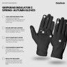GripGrab Insulator 2 Hi-Vis Spring-Autumn Gloves - Pyöräilyhanskat | Hardloop