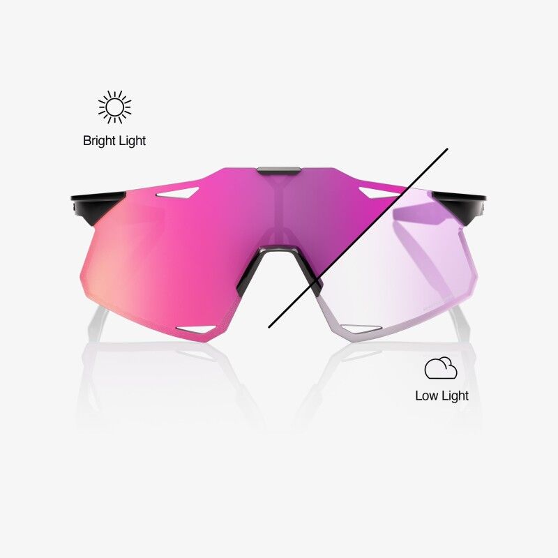 100% Hypercraft Cat 3 - Fahrradbrille | Hardloop