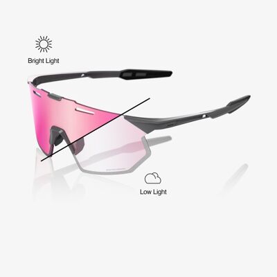 Hypercraft SQ Photochromic Cat 0-3 - Okulary rowerowe