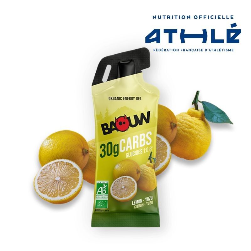 Baouw Citron - Yuzu - Gel energético | Hardloop