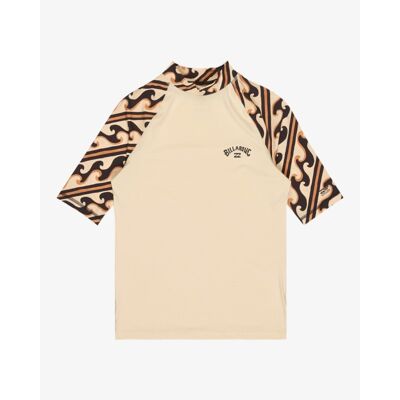 Tropic Surf Ss Print - Lycra femme