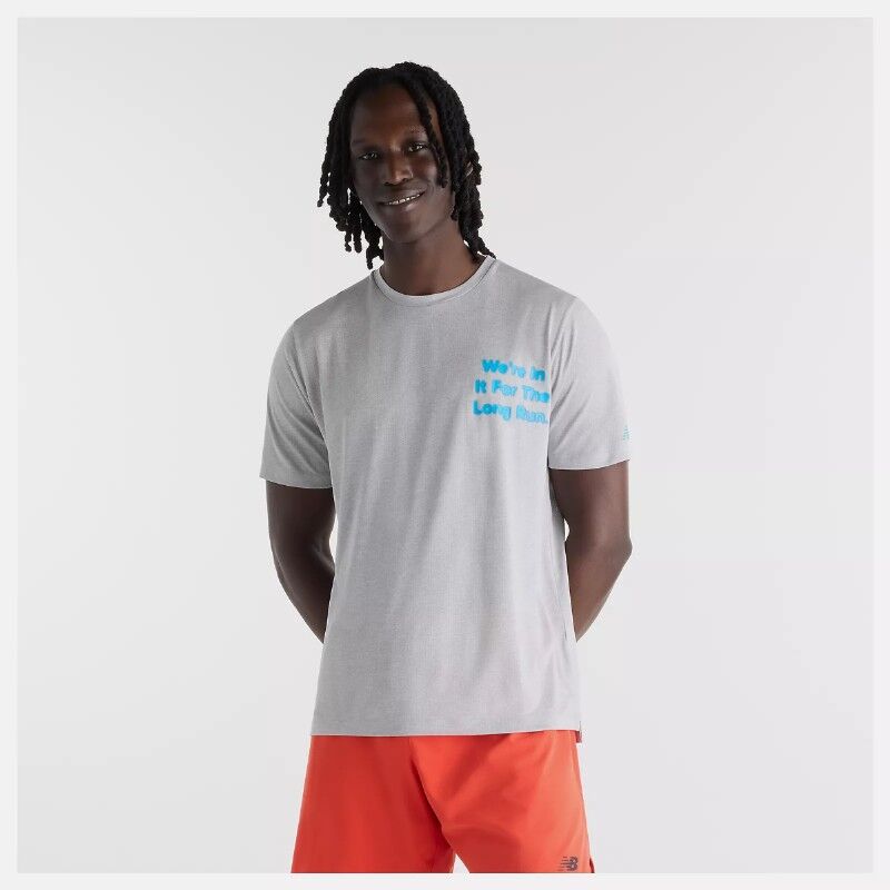 New Balance RC Essential Graphic T-Shirt - Camiseta - Hombre | Hardloop