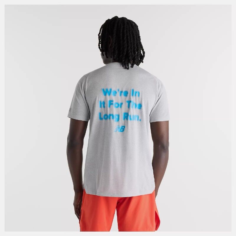 New Balance RC Essential Graphic T-Shirt - T-shirt - Herrer | Hardloop
